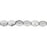 Czech Pinch Beads 5 x 3mm Silver - 1/2 Coat (50pcs)