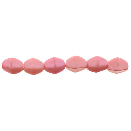 Czech Pinch Beads 5 x 3mm Carnation Pink (50pcs)