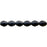 Czech Pinch Beads 5 x 3mm Metallic Suede - Dk Blue (50pcs)