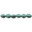 Czech Pinch Beads 5 x 3mm Metallic Suede - Lt Green (50pcs)