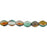 Czech Pinch Beads 5 x 3mm Luster - Pink/Crystal (50pcs)