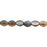 Czech Pinch Beads 5 x 3mm Luster - Amethyst/Blue/Crystal (50pcs)