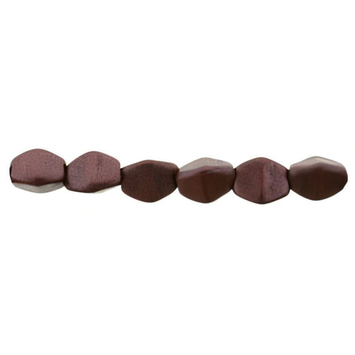 Czech Pinch Beads 5 x 3mm Chrome - Copper Rose (50pcs)