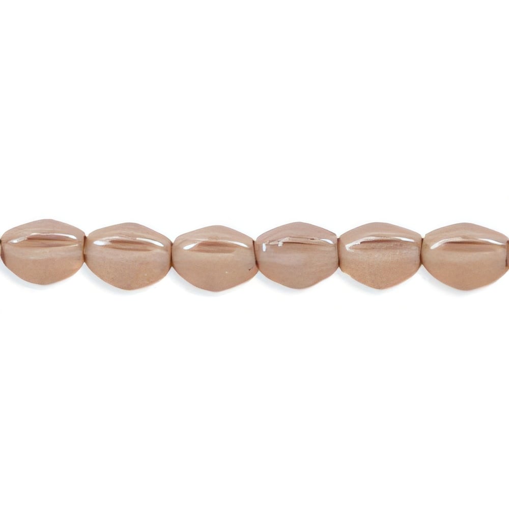 Czech Pinch Beads 5 x 3mm Luster - Smoky Topaz (50pcs)
