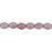 Czech Pinch Beads 5 x 3mm Luster - Opaque Lavender (50pcs)