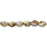 Czech Pinch Beads 5 x 3mm Luster - Opaque Green (50pcs)