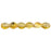 Czech Pinch Beads 5 x 3mm Crystal - Celsian (50pcs)