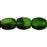 Czech Rice Beads 11 x 9mm Olivine White (25pcs)