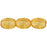 Czech Rice Beads 8 x 6mm Lt Topaz (25pcs)