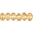 Czech Nugget Spacers 6 x 4mm Luster - Transparent Champagne (50pcs)