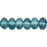 Czech Nugget Spacers 6 x 4mm Luster - Transparent Blue (50pcs)