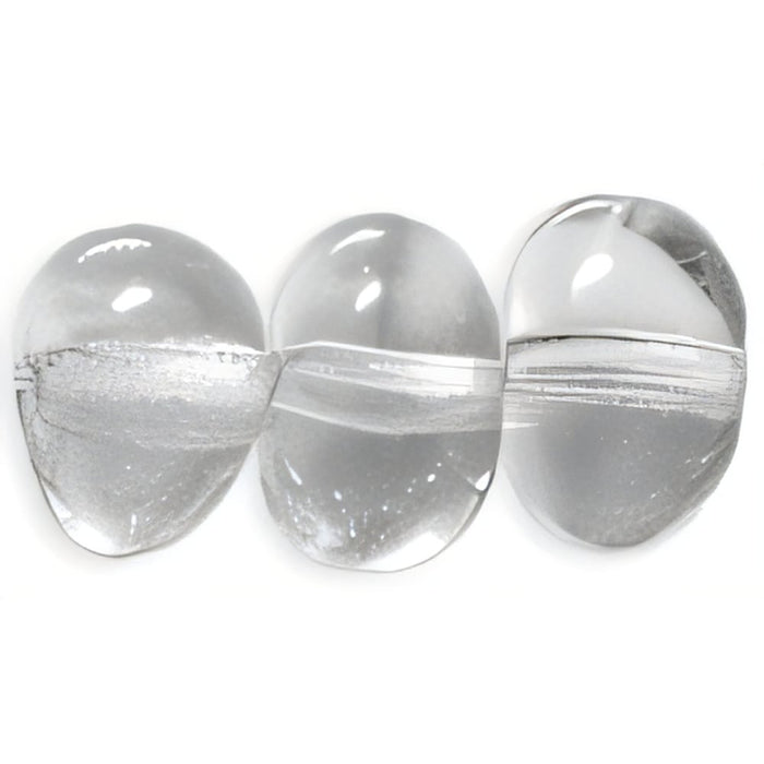 Czech Nuggets 8 x 6mm Crystal (25pcs)