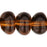 Czech Nuggets 8 x 6mm Smoky Topaz (25pcs)