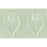 Czech Flat Leaves 18 x 13mm Crystal (25pcs)