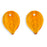 Czech Flat Leaves 18 x 13mm Topaz (25pcs)