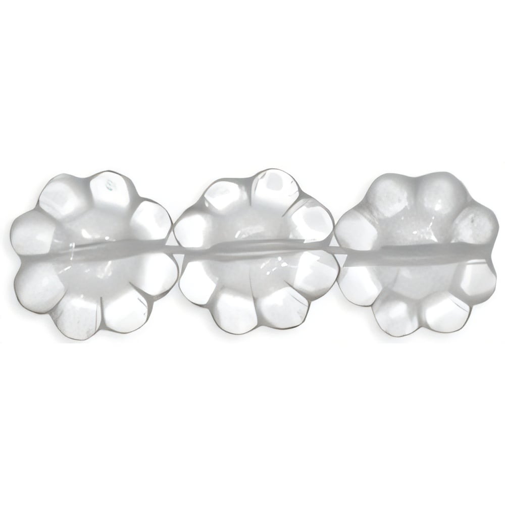 Czech Daisy Discs 9mm Crystal (25pcs)