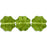 Czech Daisy Discs 9mm Olivine (25pcs)