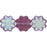 Czech Daisy Discs 9mm Med Amethyst AB (25pcs)