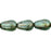 Czech Tear Drops - Vertical Hole 9 x 6mm Luster - Transparent Green (25pcs)