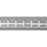 Czech Small Flat Squares 6mm Crystal (50pcs)