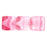 Czech Flat Squares 9mm Crystal/Pink (25pcs)