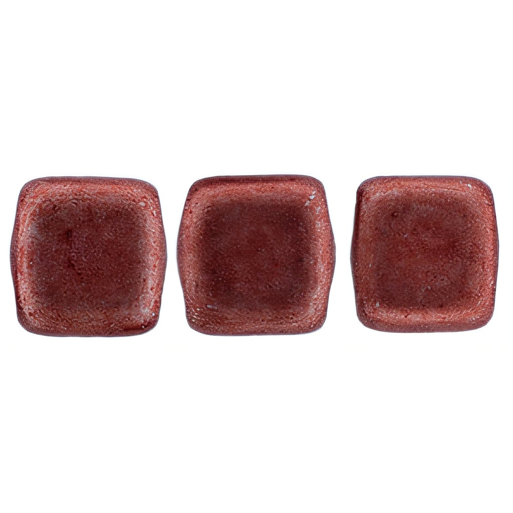 Czech CzechMates Tile Bead 6mm ColorTrends: Saturated Metallic Grenadine (50pcs)