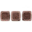 Czech CzechMates Tile Bead 6mm ColorTrends: Saturated Metallic Butterum (50pcs)