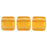 Czech CzechMates Tile Bead 6mm Topaz (50pcs)