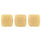 Czech CzechMates Tile Bead 6mm Opaque Lt Beige (50pcs)