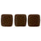 Czech CzechMates Tile Bead 6mm Wild Raisin (50pcs)