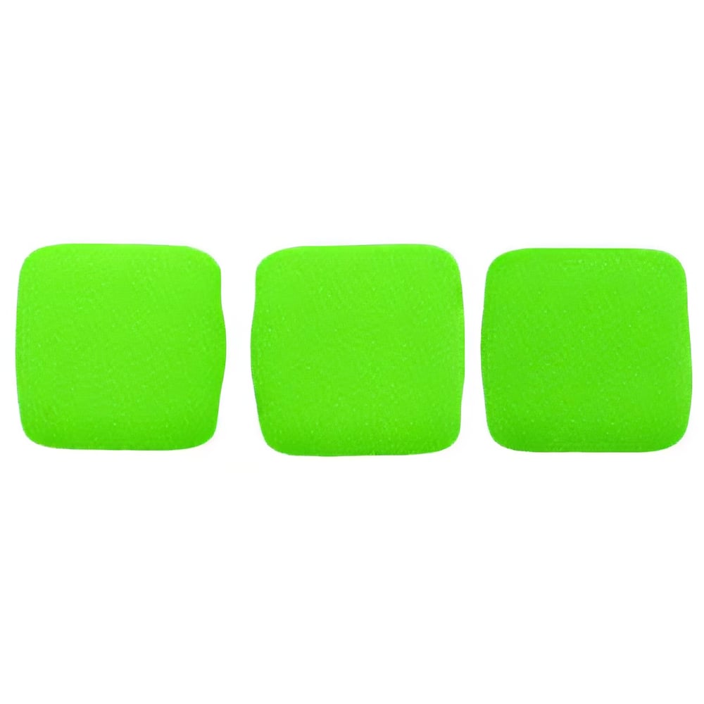 Czech CzechMates Tile Bead 6mm Neon Green (50pcs)