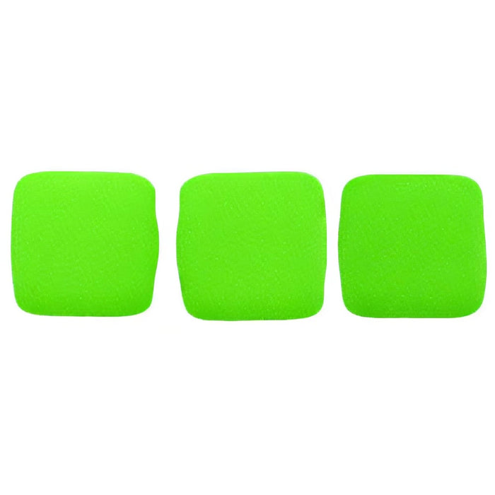 Czech CzechMates Tile Bead 6mm Neon Green (50pcs)