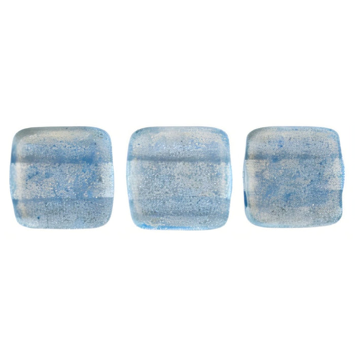 Czech CzechMates Tile Bead 6mm Halo - Shadows (50pcs)
