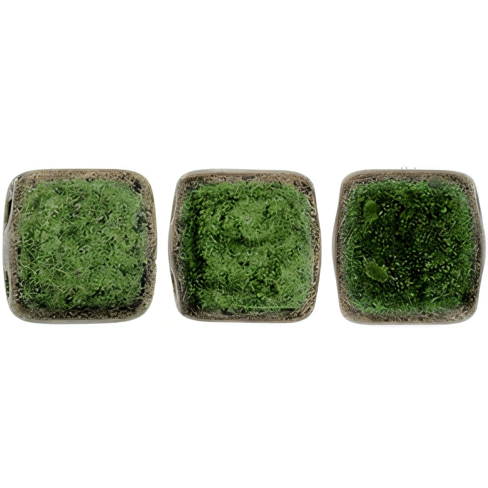 Czech CzechMates Tile Bead 6mm Metallic Suede - Olive Mauve (50pcs)