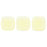 Czech CzechMates Tile Bead 6mm Ivory (50pcs)
