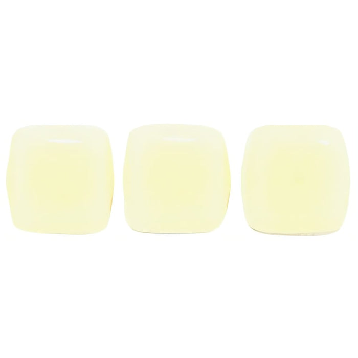 Czech CzechMates Tile Bead 6mm Ivory (50pcs)