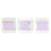 Czech CzechMates Tile Bead 6mm Chromatic - Orchid Aqua (Irregular Finish)