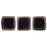 Czech CzechMates Tile Bead 6mm Polychrome - Pink Olive (50pcs)