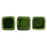 Czech CzechMates Tile Bead 6mm Mirror - Fern Green (50pcs)