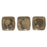 Czech CzechMates Tile Bead 6mm French Beige - Moon Dust (50pcs)