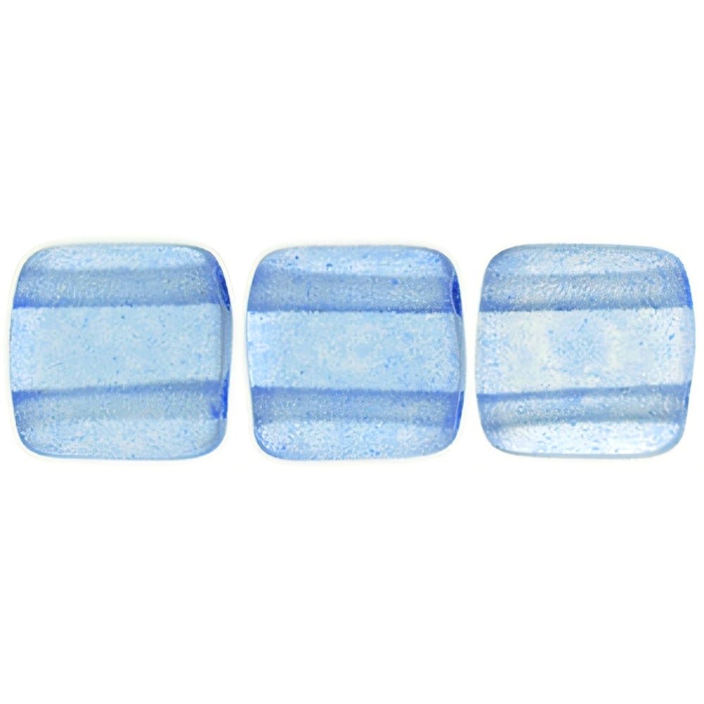 Czech CzechMates Tile Bead 6mm ColorTrends: Transparent Airy Blue (50pcs)