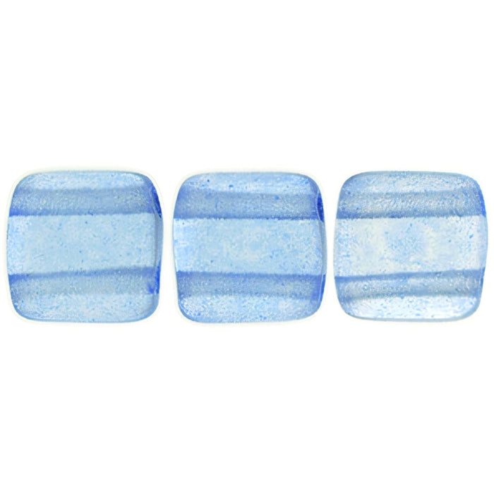 Czech CzechMates Tile Bead 6mm ColorTrends: Transparent Airy Blue (50pcs)