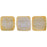 Czech CzechMates Tile Bead 6mm Milky Alexandrite Antique Shimmer (50pcs)