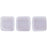 Czech CzechMates Tile Bead 6mm Metal Luster - Milky Alexandrite (50pcs)