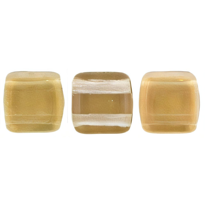 Czech CzechMates Tile Bead 6mm Twilight - Crystal (50pcs)