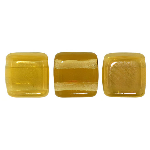 Czech CzechMates Tile Bead 6mm Twilight - Topaz (50pcs)