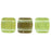 Czech CzechMates Tile Bead 6mm Twilight - Peridot (50pcs)