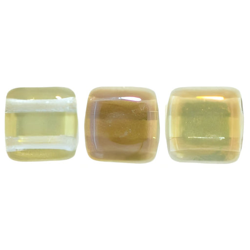 Czech CzechMates Tile Bead 6mm Twilight - Jonquil (50pcs)