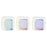 Czech CzechMates Tile Bead 6mm Crystal - Double Sided AB (50pcs)