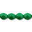 Czech Beveled Diamond Barrels 6/4mm Opaque Green (50pcs)